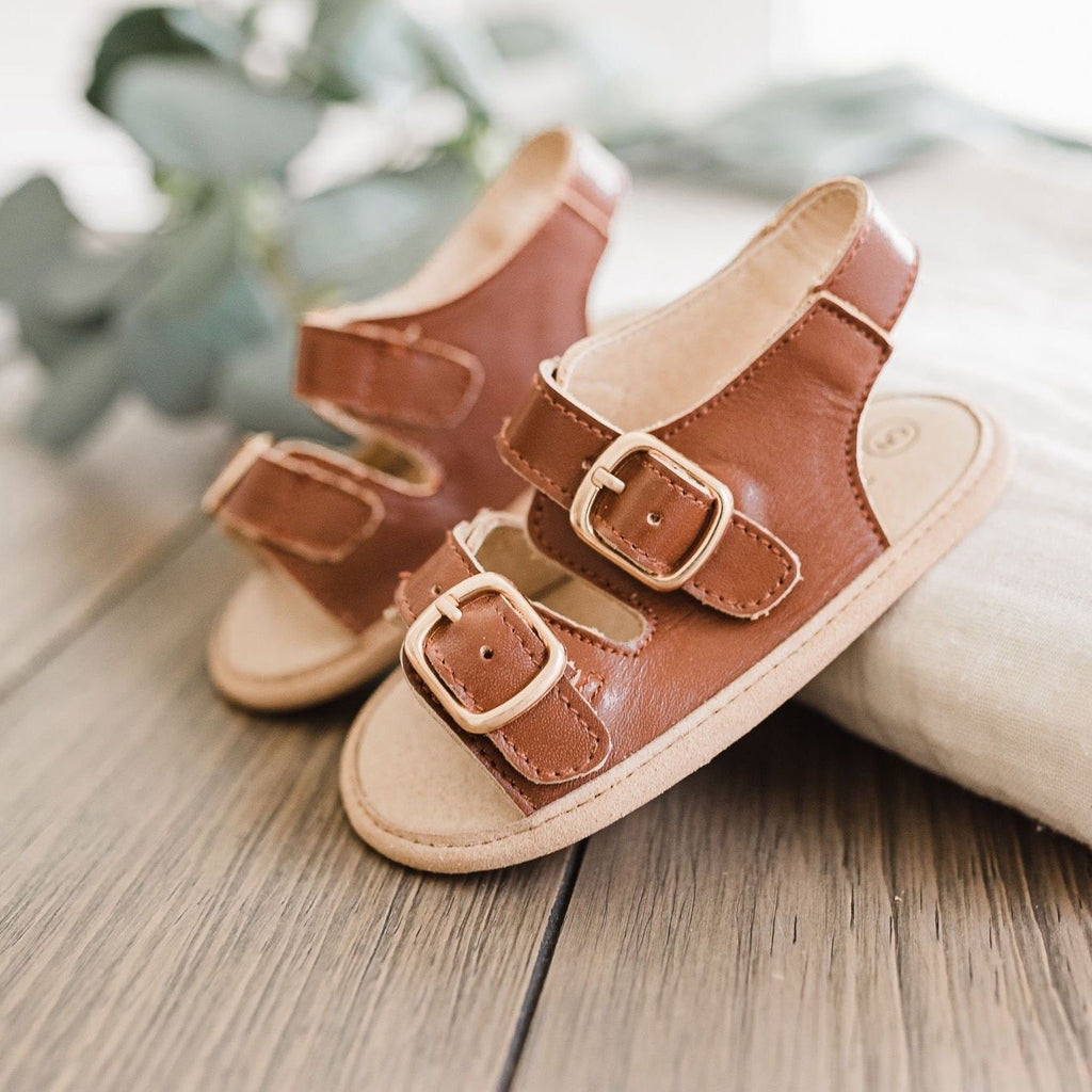 Kids Shoes from Little Love Bug Brown Charley Sandal