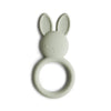 Mushie Sage Bunny teether toy