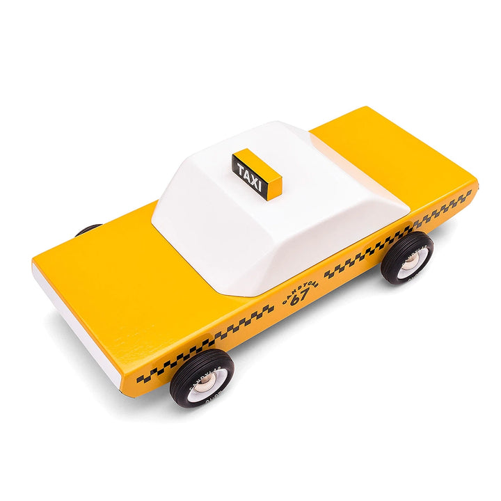 Top of Candylab CandyCab Children's Wooden Toy Taxi Cab