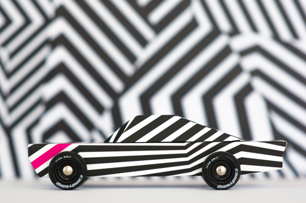 Candylab Toys ghost car gift,  perfect for kids who love classic, modern wooden cars.