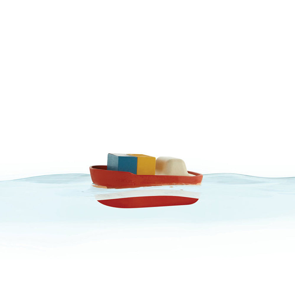 Plan Toys Cargo Ship Eco-Friendly toddler bath toys, designed for imaginative water play and eco-conscious parents.