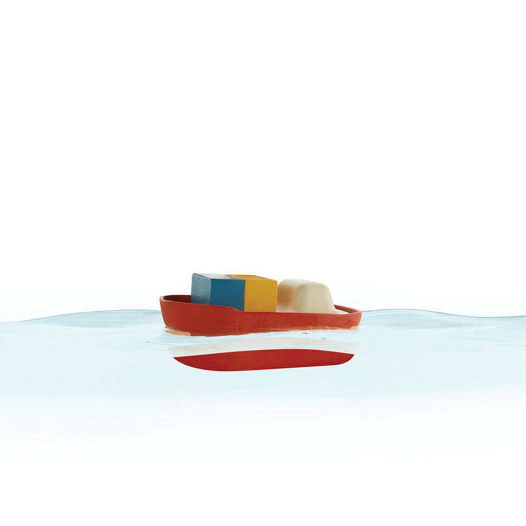 lifestyle_1, PlanToys Cargo Ship Children's Rubber Eco-Friendly Bath Toy Activity toy in water