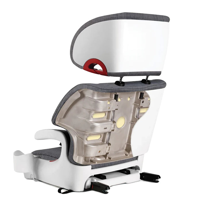 Back of Clek Oobr slim booster seat