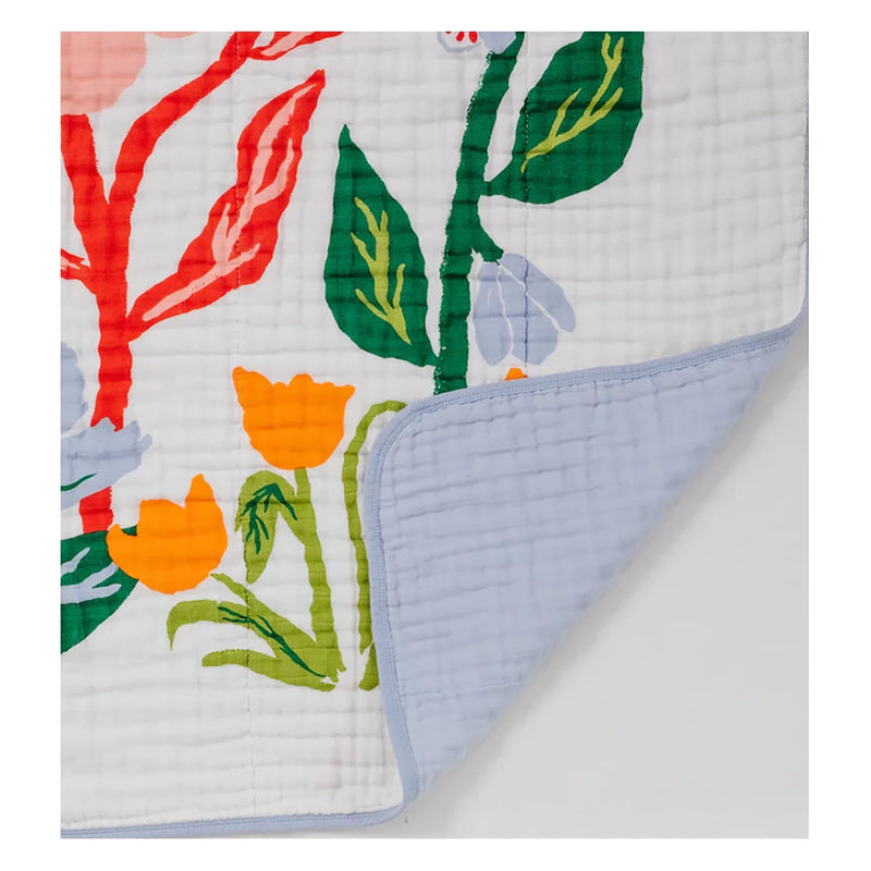 Clementine Kids Cottage Garden muslin quilt