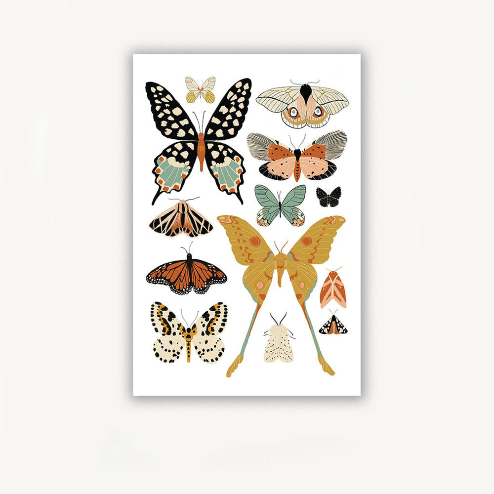 Clementine Kids Butterfly Collector Wall Art Decor