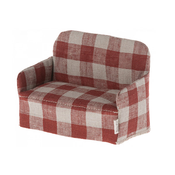 maileg dollhouse red couch