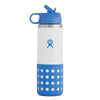 hydroflask coldest water bottle blue