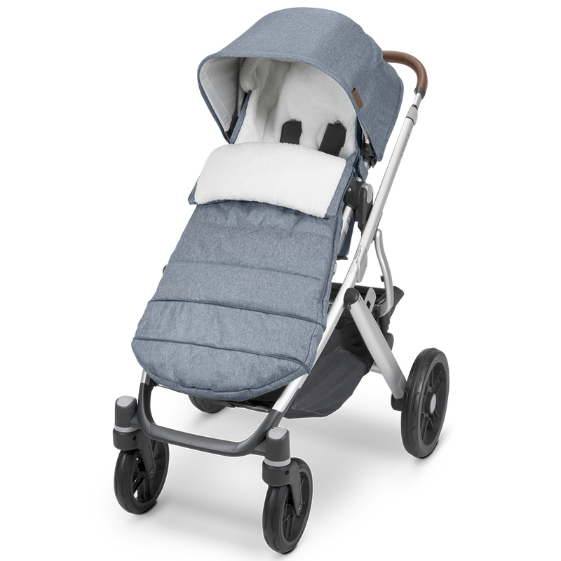 CozyGanoosh Footmuff in Gregory on Stroller