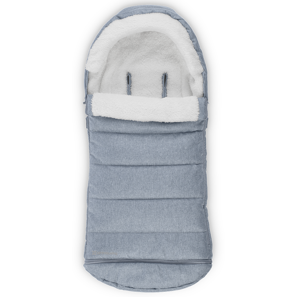 CozyGanoosh Footmuff in Gregory Blue Grey