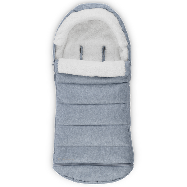 CozyGanoosh Footmuff in Gregory Blue Grey