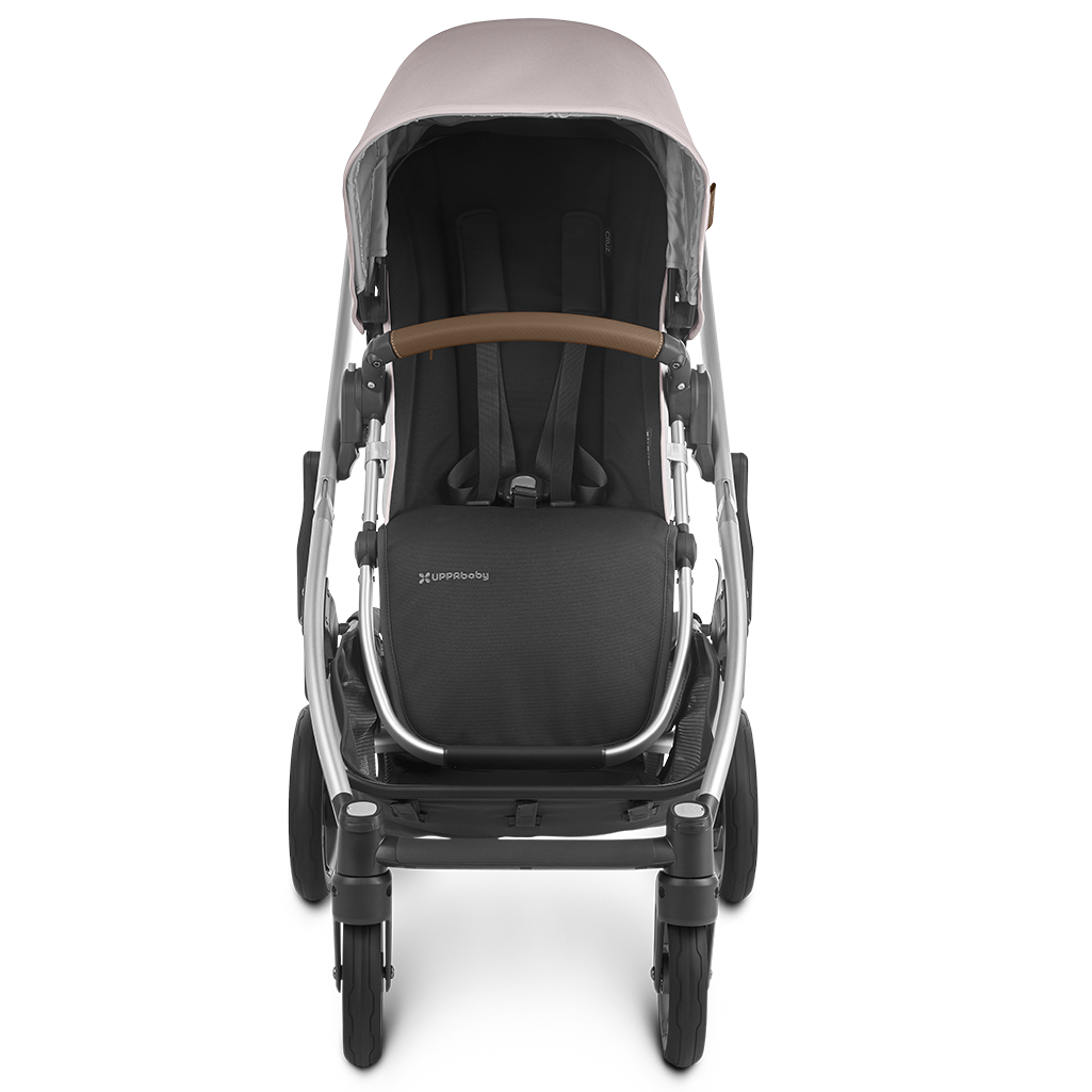 Uppababy CRUZ V2 Lightweight Stroller in Alice Pink with uppababy rumble seat