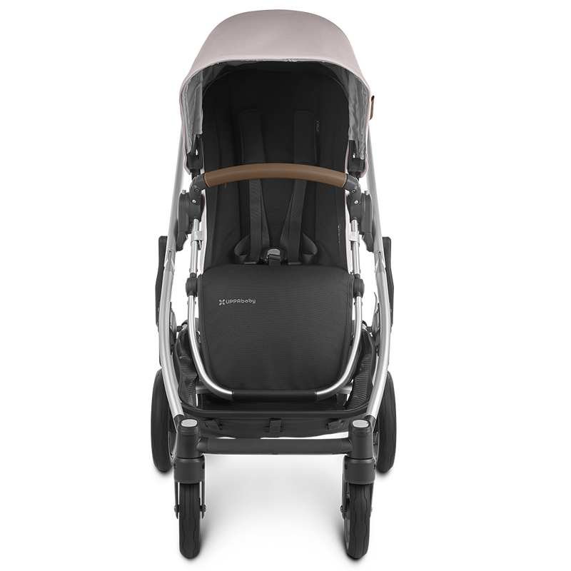 Uppababy CRUZ V2 Lightweight Stroller in Alice Pink with uppababy rumble seat