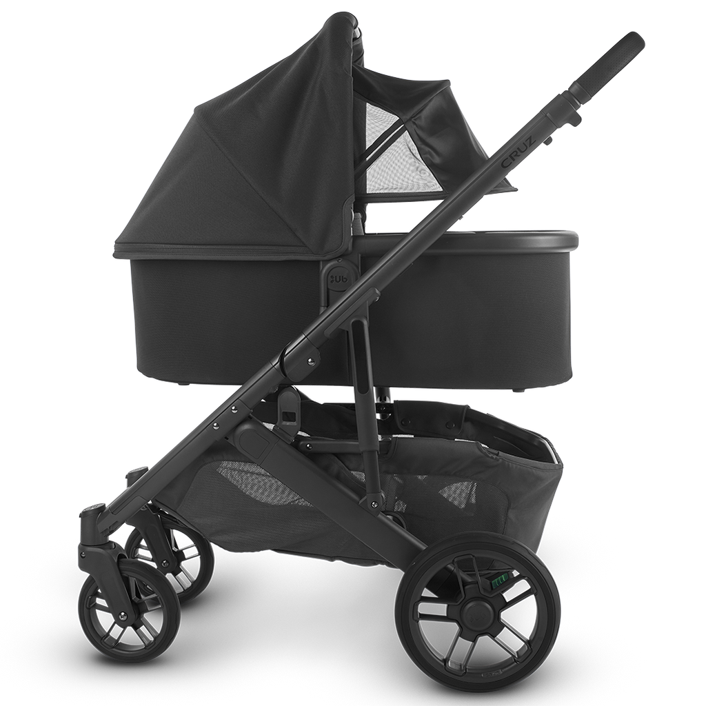 Uppababy Cruz Stroller with Bassinet Accessory in Jake