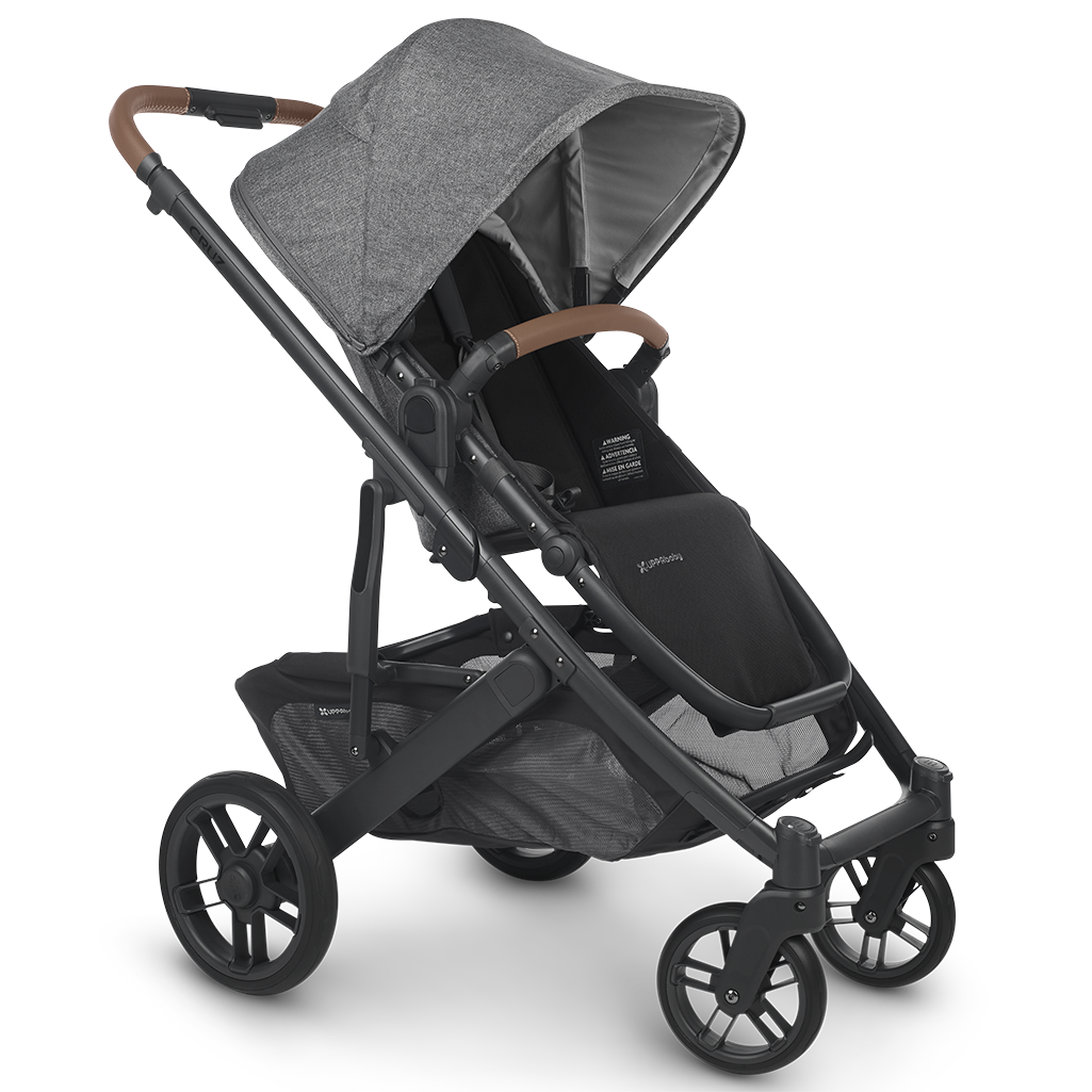 Uppababy CRUZ baby stroller Grey Travel Stroller with Bumper Bar