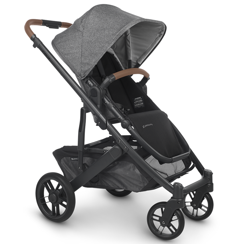 Uppababy CRUZ baby stroller Grey Travel Stroller with Bumper Bar