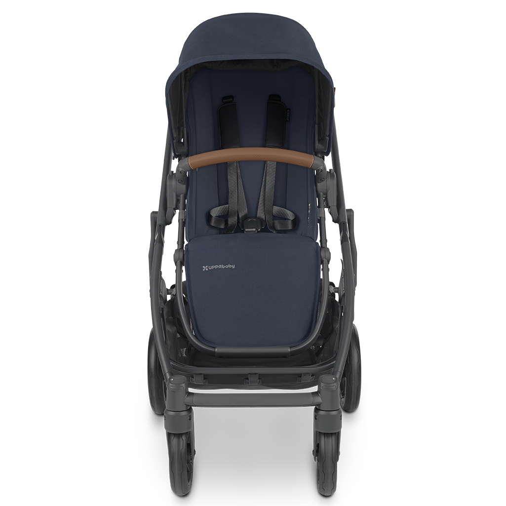 Uppababy CRUZ V2 Lightweight Stroller for toddlers in Noa Navy Blue