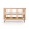 dadada Natural Soho 3-in-1 Convertible Crib for babies and toddlers in natural. Baby girl nursery