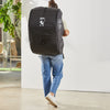 doona travel bag carrried as backpack
