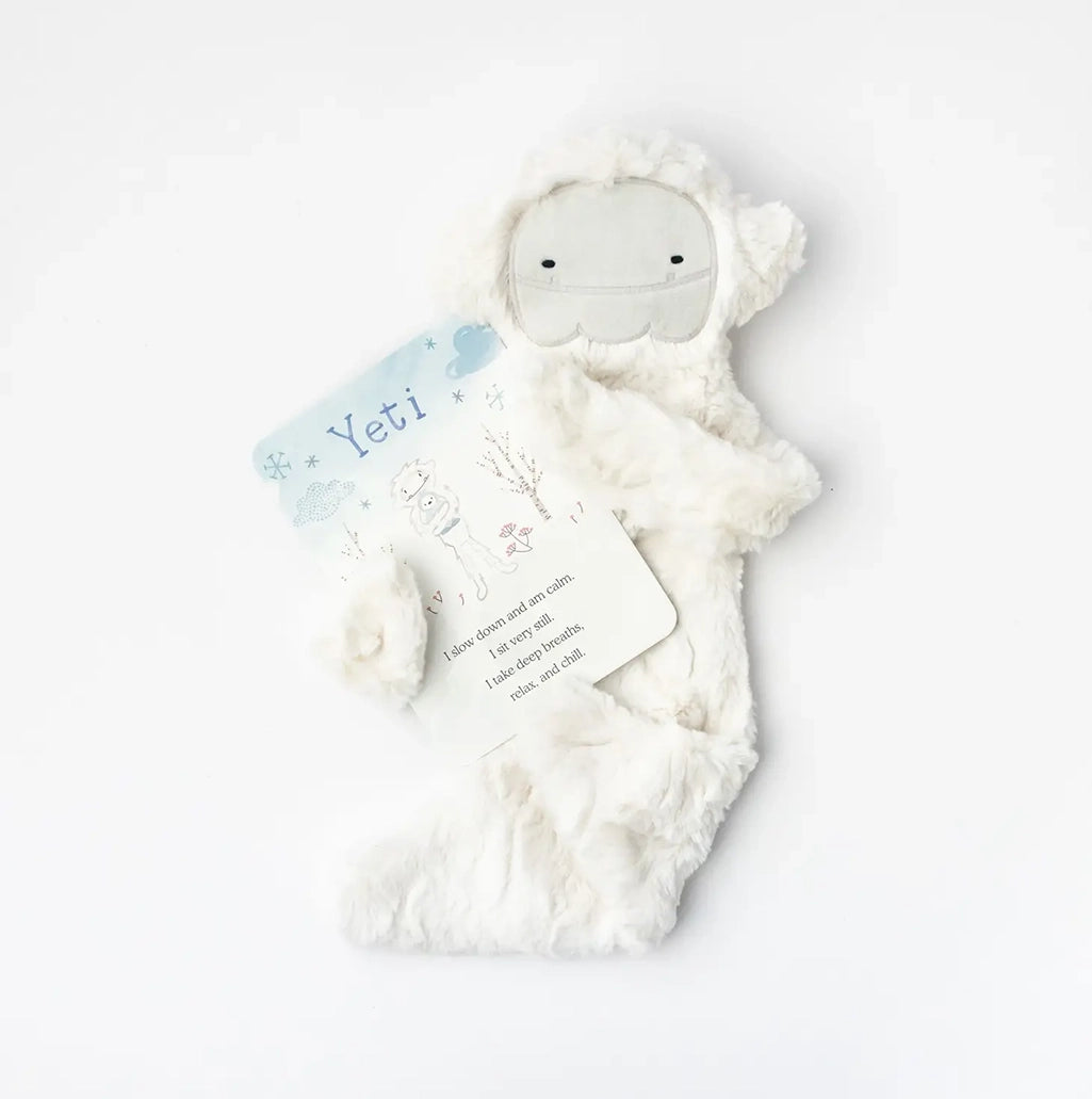 Slumberkins Alpine Yeti stuffed animals for Mindfulness