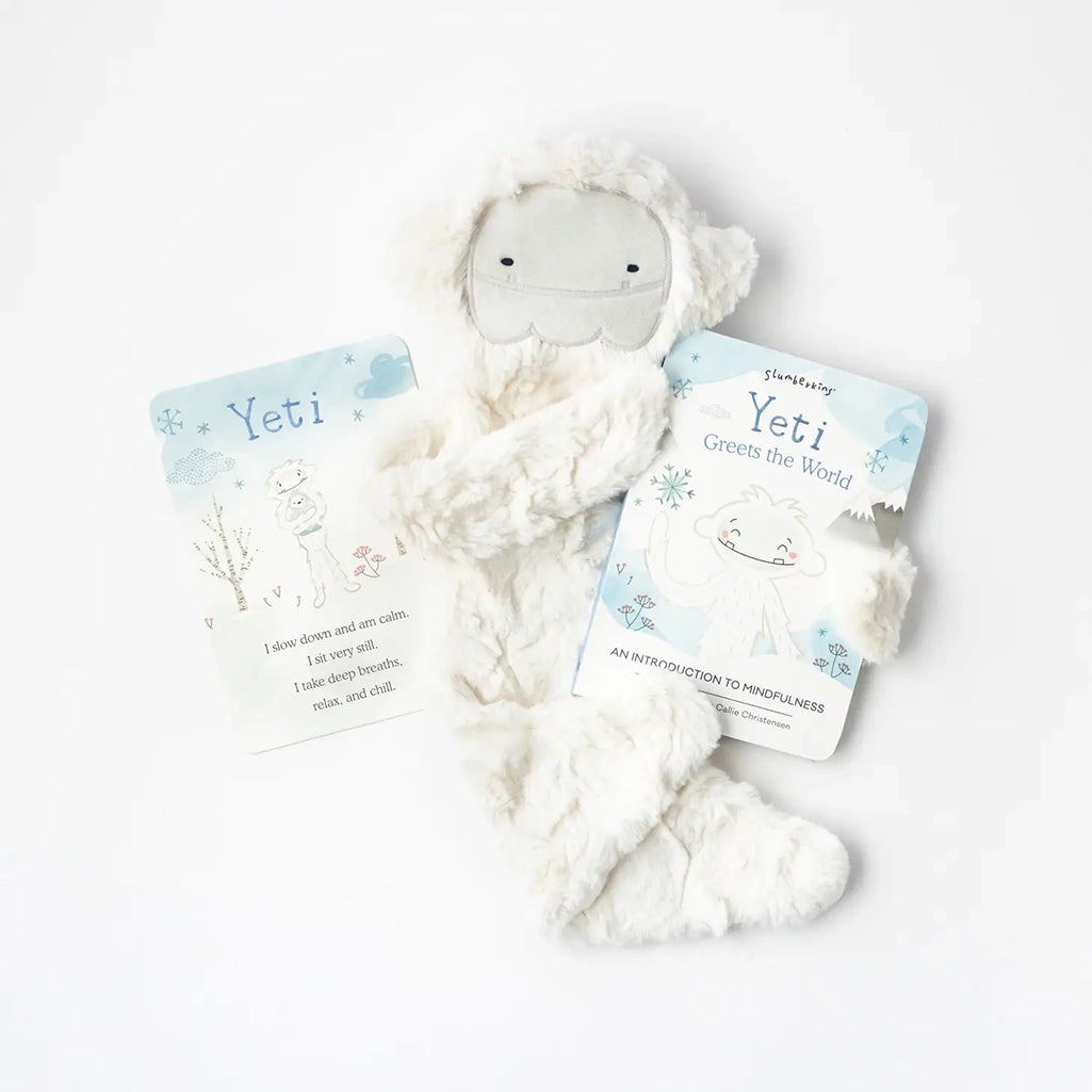 Slumberkins Alpine Yeti stuffed animal for mindfulness