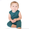 Kyte Baby green sleeveless baby romper