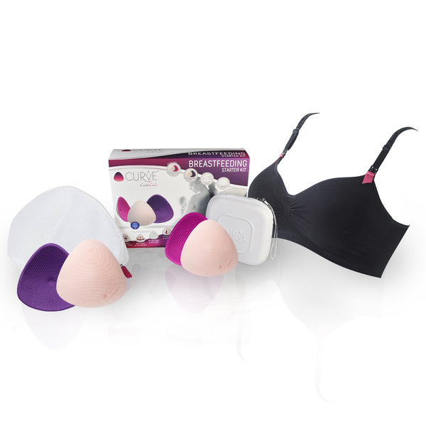 Outlet Curve by CacheCoeur Black Breastfeeding Starter Kit