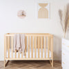 dadada's Austin 3-in-1 Convertible Crib in a nursery. Baby crib.