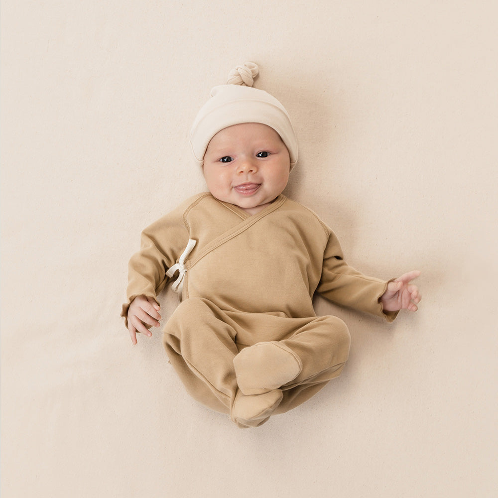 lifestyle_5, Quincy Mae 100% Organic Cotton Brushed Jersey Infant Baby Knotted Hat