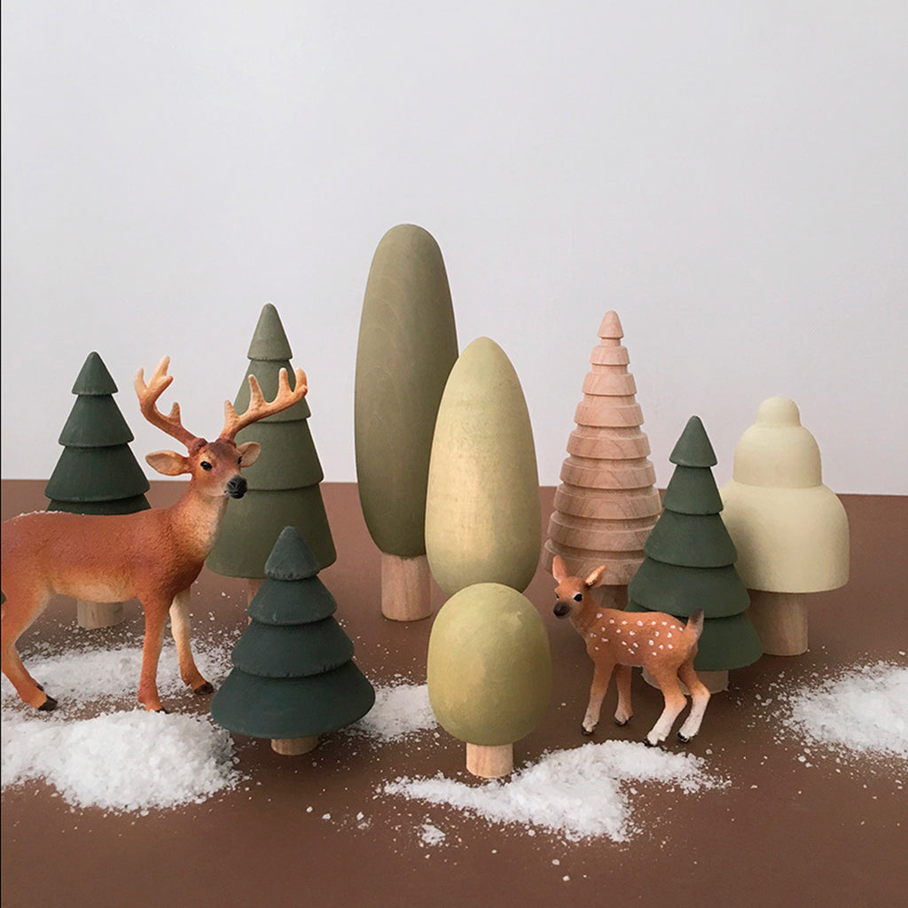 SABO Concept Green Forest Set Childrens wood toys