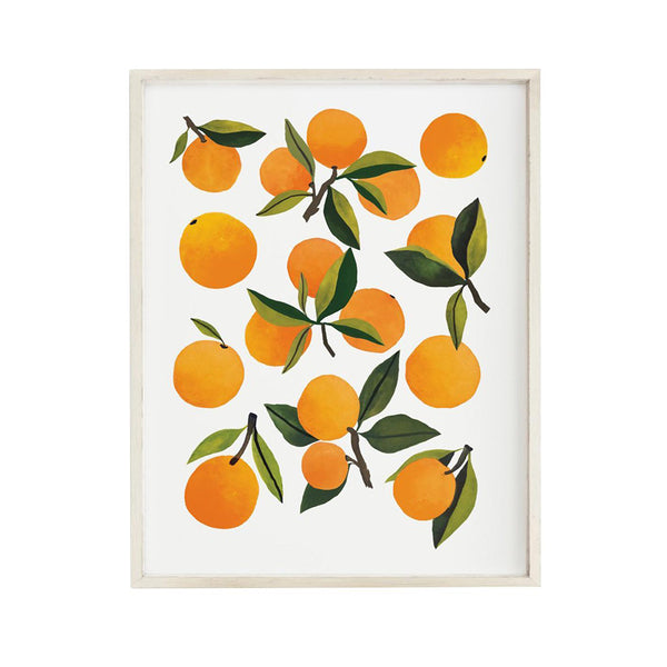 Clementine Kids Fresh Clementine Oranges Wall Art Nursery Room Decor