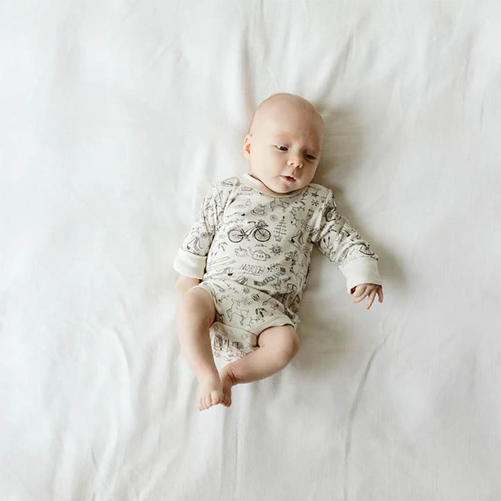 Goumikids newborn baby clothes Holiday Bodysuit