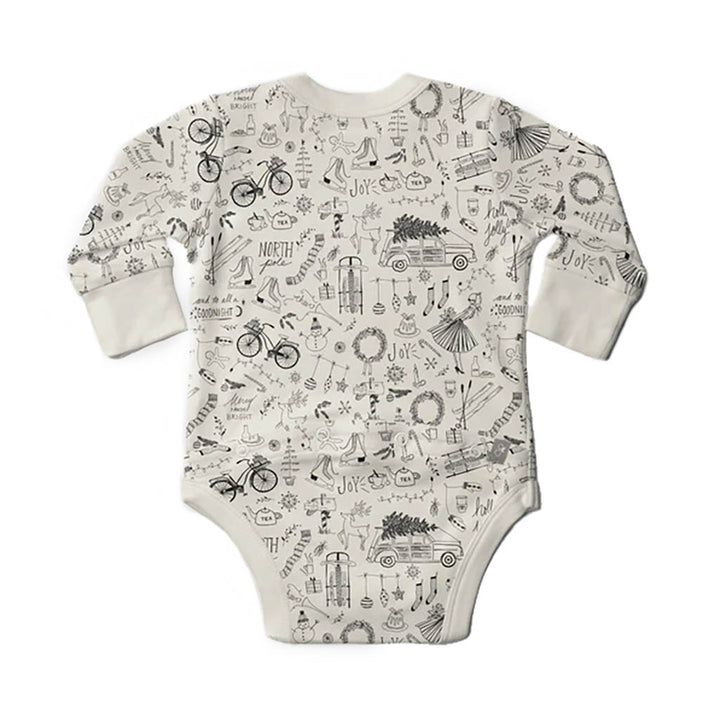 Goumikids bamboo baby clothes Holiday Bodysuit