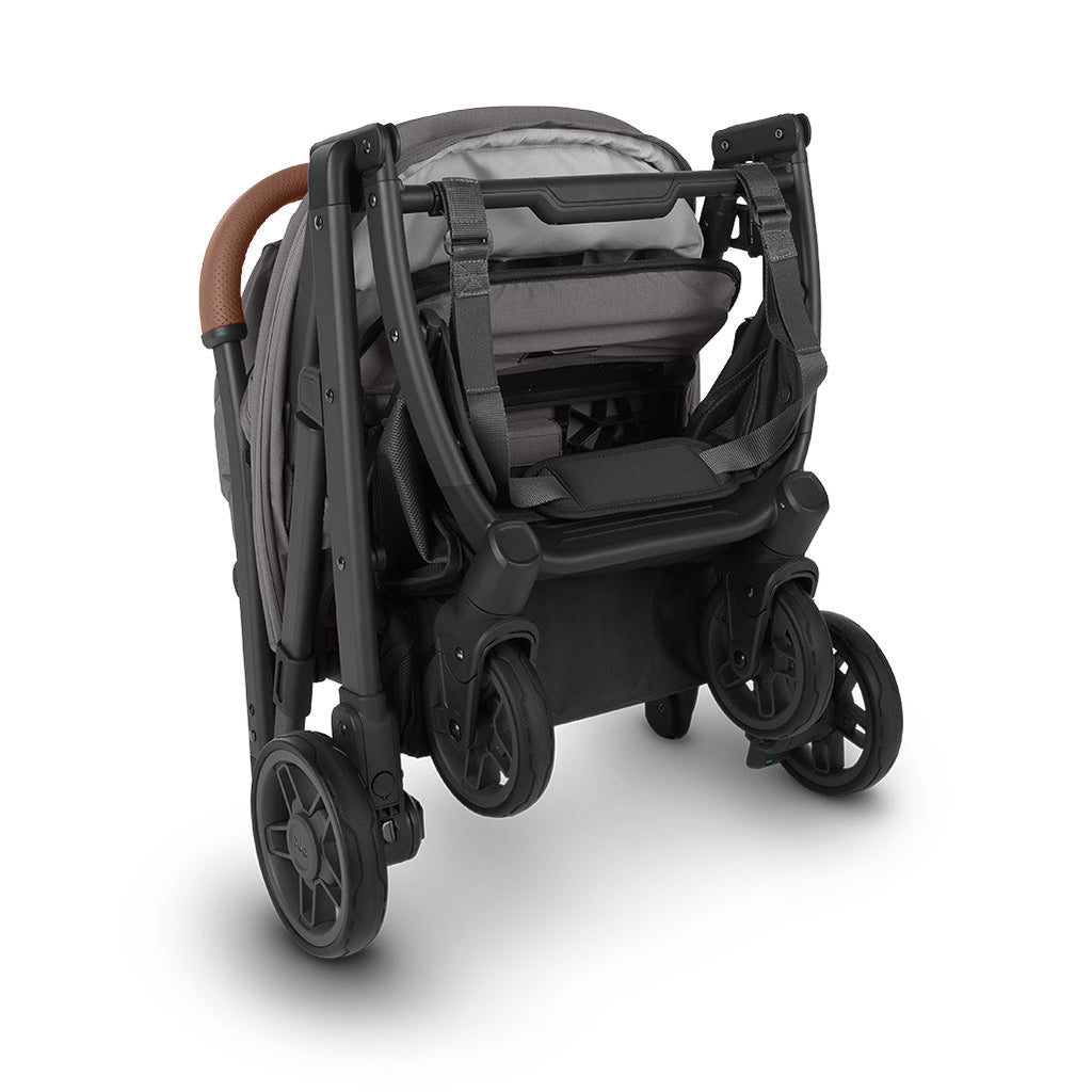 Folded Uppababy stroller Minu V2 in Greyson