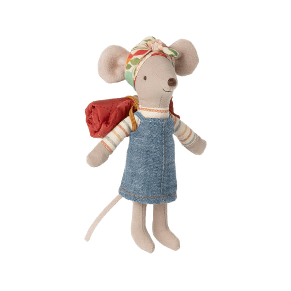 Maileg Big Sister Hiker Mouse Children's Pretend Doll Toy