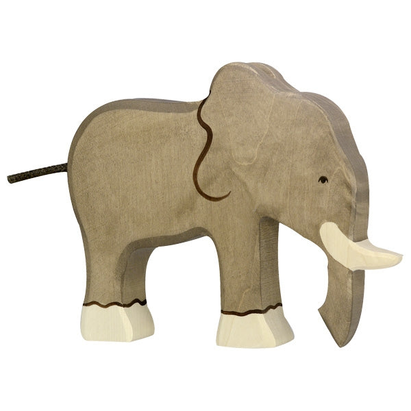 Holztiger toy animals wooden Elephant