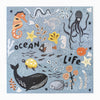 Wee Gallery Ocean Life Floor Puzzle Children's 24 Piece Jigsaw Puzzle. Full puzzle out of the box and put together.