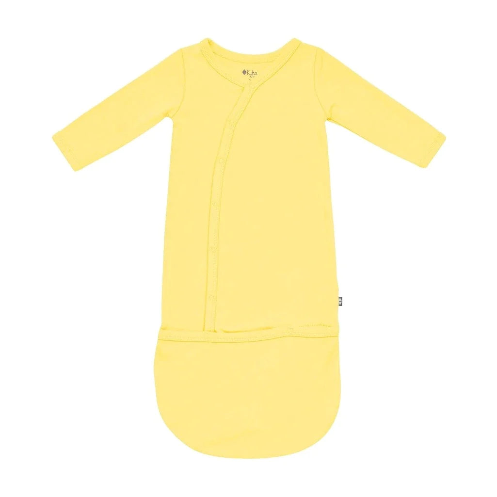 Kyte Baby daffodil yellow newborn sleep sack