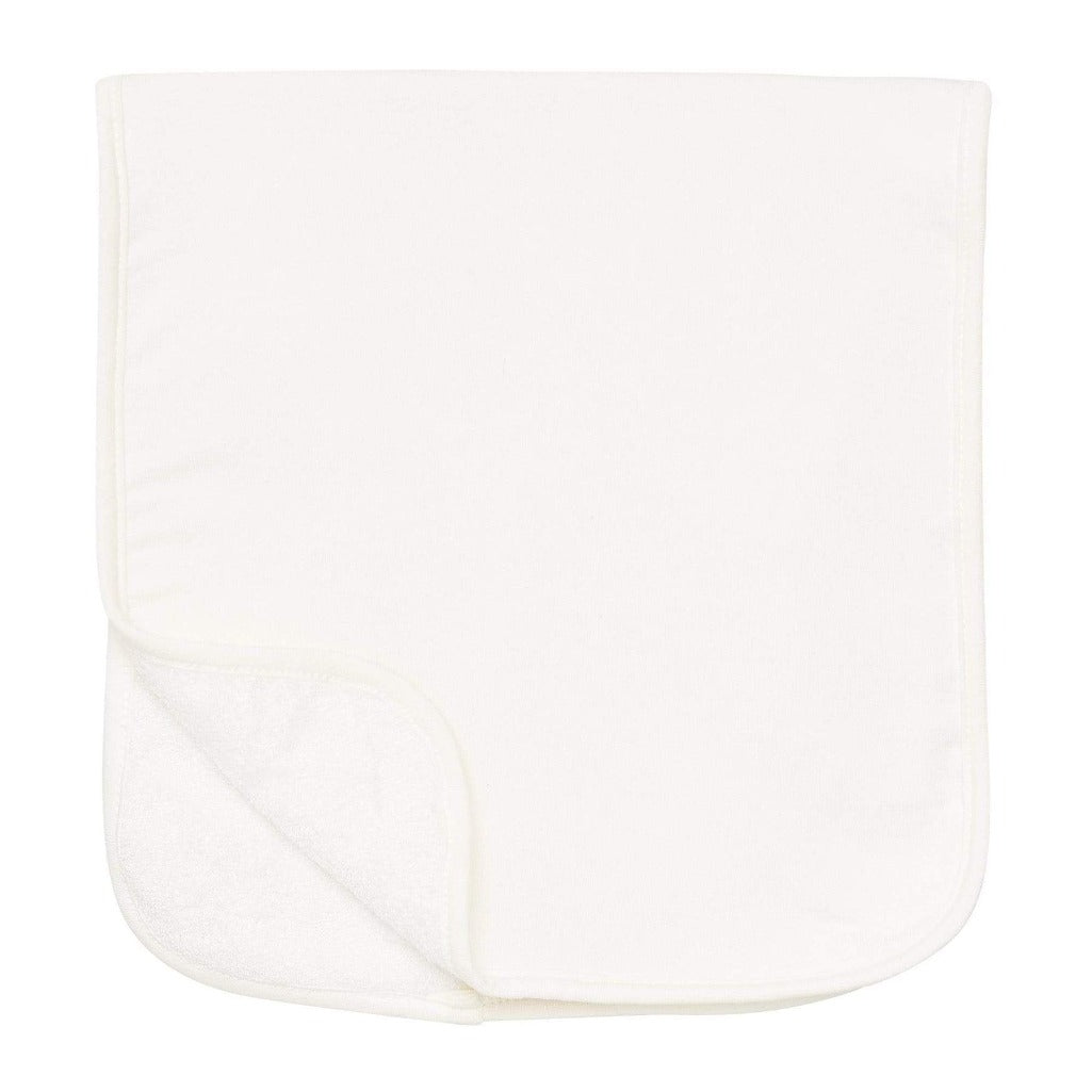 Kyte Baby Burp Cloths in Cloud White, Soft and Absorbent Baby Burp Cloths in White