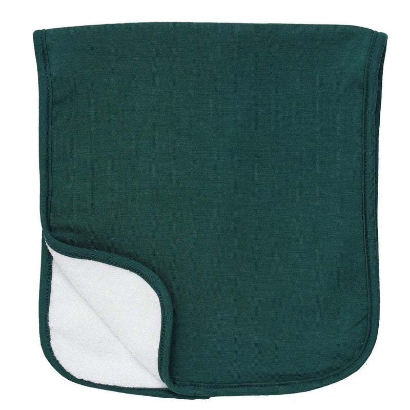 Kyte Baby Emerald Green Burp Cloths, Soft and Absorbent Organic Burp Cloths in Emerald Green