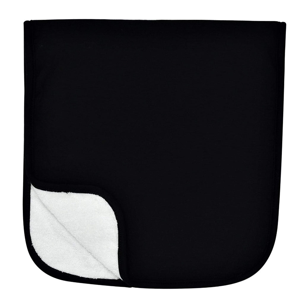 Kyte Baby Midnight Black Burp Cloths, Stylish and Soft Burp Cloths for Babies in Black