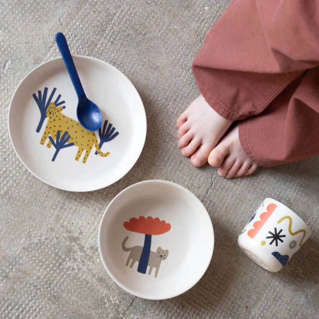 bamboo kids plates