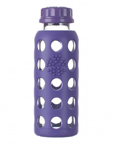 life factory purple flat top baby bottles