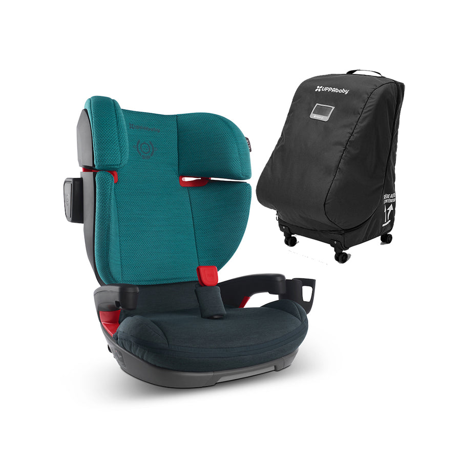 UPPAbaby Luca Teal Alta Booster Seat & Travel Bag