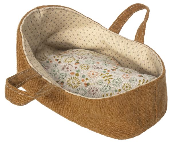 lifestyle_1, Maileg Pretend Play Newborn Baby Mouse in Carrycot 