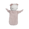Fabelab Mauve Cuddle Doll Children's Soft Plush Pretend Play Toys pink and white