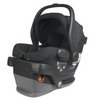 UPPAbaby MESA V2 Infant Car Seat in Jake. Shown with base attached.