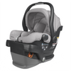 Open Box UPPAbaby MESA V2 Stella Infant Car Seat shown with base attached.