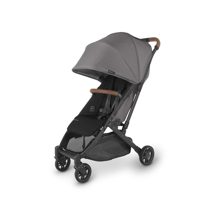 Uppababy stroller in grey with sunshade canopy