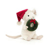 wreath mouse jellycat