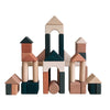 SABO Concept Multi-Colored Castle Building Blocks Ki's wood toy